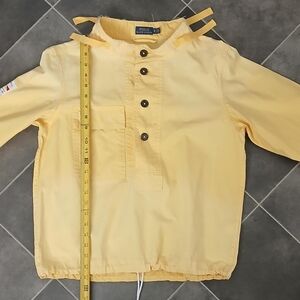 Ralph Lauren Yellow and White Patch Shirt